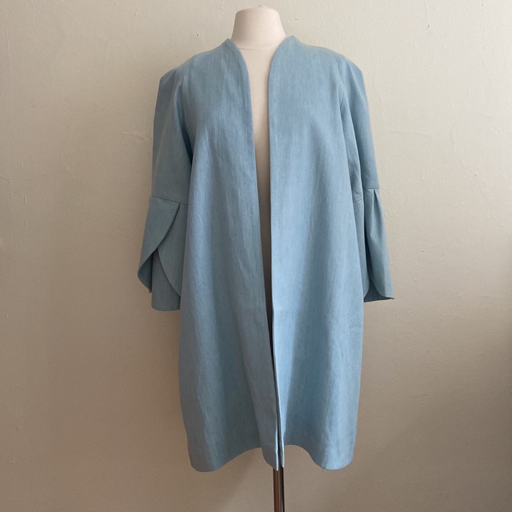 Paper London Petal Open Coat Size UK 12